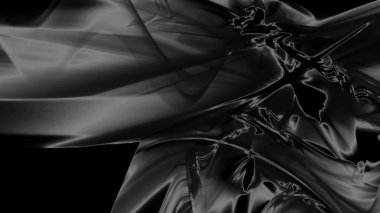 Fantezi kaotik renkli fraktal desen. Soyut Fraktal şekiller. 3D render resimde arka plan veya duvar kağıdı