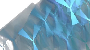 Fantezi kaotik renkli fraktal desen. Soyut Fraktal şekiller. 3D render resimde arka plan veya duvar kağıdı