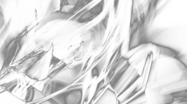 Fantezi kaotik renkli fraktal desen. Soyut Fraktal şekiller. 3D render resimde arka plan veya duvar kağıdı