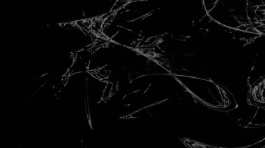 Fantezi kaotik renkli fraktal desen. Soyut Fraktal şekiller. 3D render resimde arka plan veya duvar kağıdı