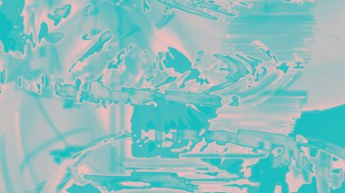 Fantezi kaotik renkli fraktal desen. Soyut Fraktal şekiller. 3D render resimde arka plan veya duvar kağıdı