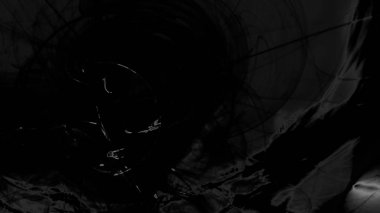 Fantezi kaotik renkli fraktal desen. Soyut Fraktal şekiller. 3D render resimde arka plan veya duvar kağıdı