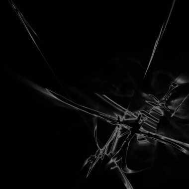 Fantezi kaotik renkli fraktal desen. Soyut Fraktal şekiller. 3D render resimde arka plan veya duvar kağıdı