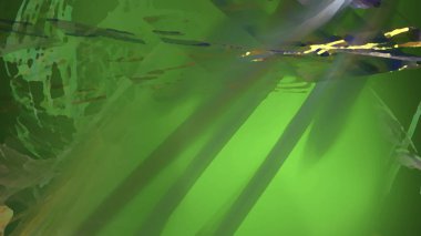 Fantezi kaotik renkli fraktal desen. Soyut Fraktal şekiller. 3D render resimde arka plan veya duvar kağıdı