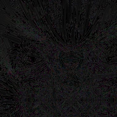 Fantezi kaotik renkli fraktal desen. Soyut Fraktal şekiller. 3D render resimde arka plan veya duvar kağıdı