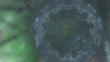 Fantezi kaotik renkli fraktal desen. Soyut Fraktal şekiller. 3D render resimde arka plan veya duvar kağıdı