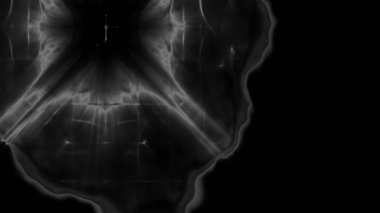 Fantezi kaotik renkli fraktal desen. Soyut Fraktal şekiller. 3D render resimde arka plan veya duvar kağıdı