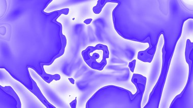 Fantezi kaotik renkli fraktal desen. Soyut Fraktal şekiller. 3D render resimde arka plan veya duvar kağıdı