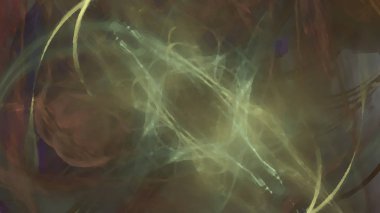 Fantezi kaotik renkli fraktal desen. Soyut Fraktal şekiller. 3D render resimde arka plan veya duvar kağıdı