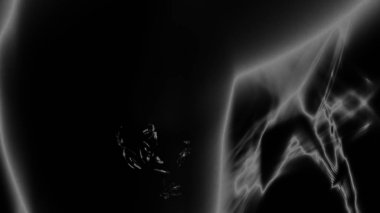 Fantezi kaotik renkli fraktal desen. Soyut Fraktal şekiller. 3D render resimde arka plan veya duvar kağıdı