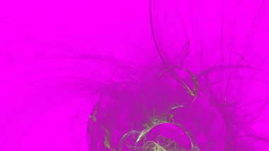 Fantezi kaotik renkli fraktal desen. Soyut Fraktal şekiller. 3D render resimde arka plan veya duvar kağıdı