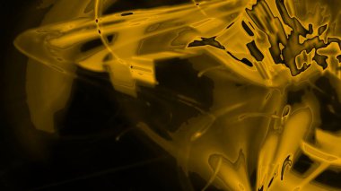 Fantezi kaotik renkli fraktal desen. Soyut Fraktal şekiller. 3D render resimde arka plan veya duvar kağıdı