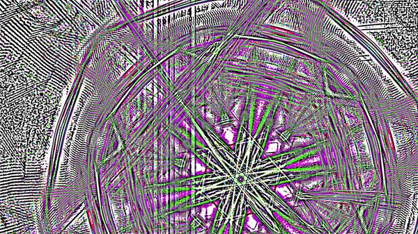 Fantasie chaotische kleurrijke fractale patroon. Abstracte fractale vormen. 3D rendering afbeelding achtergrond of behang — Stockfoto