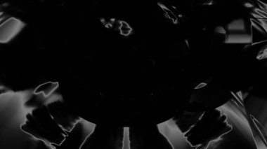 Fantezi kaotik renkli fraktal desen. Soyut Fraktal şekiller. 3D render resimde arka plan veya duvar kağıdı