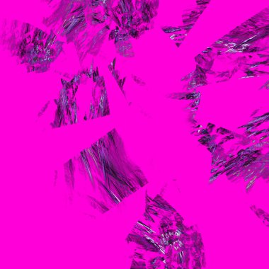 Fantezi kaotik renkli fraktal desen. Soyut Fraktal şekiller. 3D render resimde arka plan veya duvar kağıdı