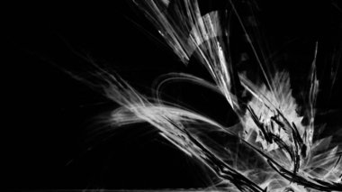 Fantezi kaotik renkli fraktal desen. Soyut Fraktal şekiller. 3D render resimde arka plan veya duvar kağıdı