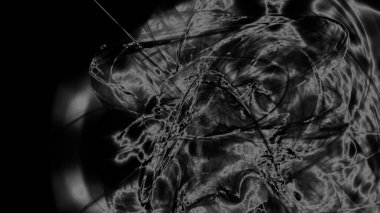 Fantezi kaotik renkli fraktal desen. Soyut Fraktal şekiller. 3D render resimde arka plan veya duvar kağıdı