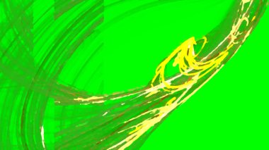 Fantezi kaotik renkli fraktal desen. Soyut Fraktal şekiller. 3D render resimde arka plan veya duvar kağıdı