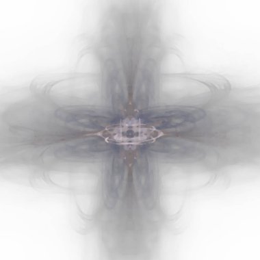 Fantezi kaotik renkli fraktal desen. Soyut Fraktal şekiller. 3D render resimde arka plan veya duvar kağıdı