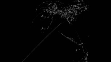 Fantezi kaotik renkli fraktal desen. Soyut Fraktal şekiller. 3D render resimde arka plan veya duvar kağıdı