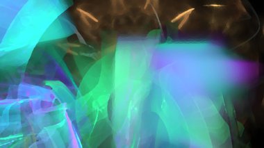 Fantezi kaotik renkli fraktal desen. Soyut Fraktal şekiller. 3D render resimde arka plan veya duvar kağıdı