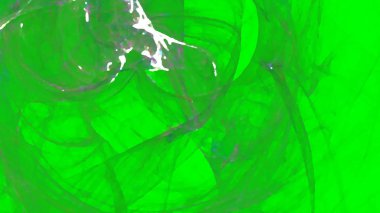 Fantezi kaotik renkli fraktal desen. Soyut Fraktal şekiller. 3D render resimde arka plan veya duvar kağıdı