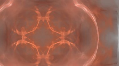 Fantezi kaotik renkli fraktal desen. Soyut Fraktal şekiller. 3D render resimde arka plan veya duvar kağıdı