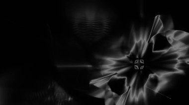 Fantezi kaotik renkli fraktal desen. Soyut Fraktal şekiller. 3D render resimde arka plan veya duvar kağıdı