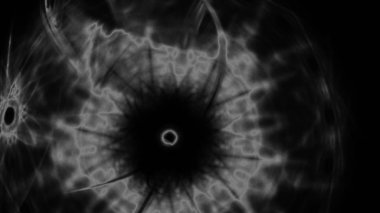 Fantezi kaotik renkli fraktal desen. Soyut Fraktal şekiller. 3D render resimde arka plan veya duvar kağıdı