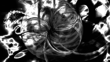 Fantezi kaotik renkli fraktal desen. Soyut Fraktal şekiller. 3D render resimde arka plan veya duvar kağıdı