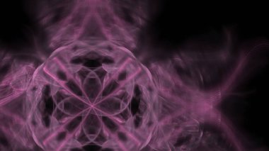 Fantezi kaotik renkli fraktal desen. Soyut Fraktal şekiller. 3D render resimde arka plan veya duvar kağıdı