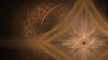 Fantezi kaotik renkli fraktal desen. Soyut Fraktal şekiller. 3D render resimde arka plan veya duvar kağıdı