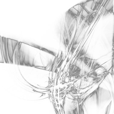 Fantezi kaotik renkli fraktal desen. Soyut Fraktal şekiller. 3D render resimde arka plan veya duvar kağıdı