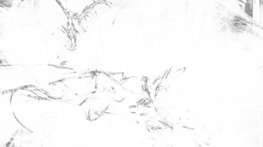 Fantezi kaotik renkli fraktal desen. Soyut Fraktal şekiller. 3D render resimde arka plan veya duvar kağıdı