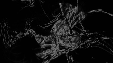 Fantezi kaotik renkli fraktal desen. Soyut Fraktal şekiller. 3D render resimde arka plan veya duvar kağıdı