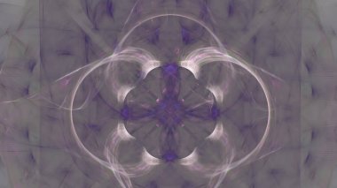 Fantezi kaotik renkli fraktal desen. Soyut Fraktal şekiller. 3D render resimde arka plan veya duvar kağıdı