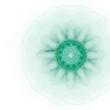 Fantezi kaotik renkli fraktal desen. Soyut Fraktal şekiller. 3D render resimde arka plan veya duvar kağıdı