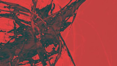 Fantezi kaotik renkli fraktal desen. Soyut Fraktal şekiller. 3D render resimde arka plan veya duvar kağıdı