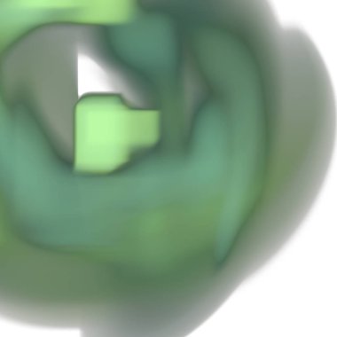 Fantezi kaotik renkli fraktal desen. Soyut Fraktal şekiller. 3D render resimde arka plan veya duvar kağıdı