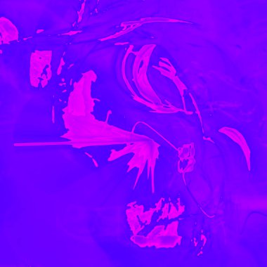 Fantezi kaotik renkli fraktal desen. Soyut Fraktal şekiller. 3D render resimde arka plan veya duvar kağıdı