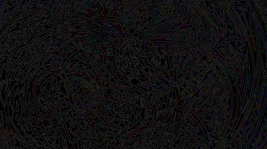 Fantezi kaotik renkli fraktal desen. Soyut Fraktal şekiller. 3D render resimde arka plan veya duvar kağıdı