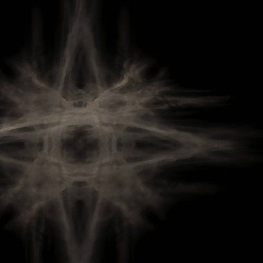 Fantezi kaotik renkli fraktal desen. Soyut Fraktal şekiller. 3D render resimde arka plan veya duvar kağıdı