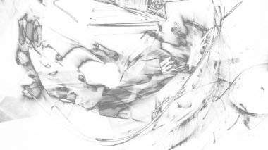 Fantezi kaotik renkli fraktal desen. Soyut Fraktal şekiller. 3D render resimde arka plan veya duvar kağıdı