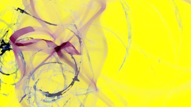 Fantezi kaotik renkli fraktal desen. Soyut Fraktal şekiller. 3D render resimde arka plan veya duvar kağıdı