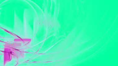 Fantezi kaotik renkli fraktal desen. Soyut Fraktal şekiller. 3D render resimde arka plan veya duvar kağıdı