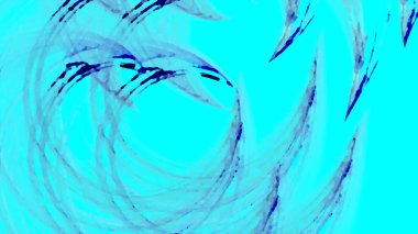 Fantezi kaotik renkli fraktal desen. Soyut Fraktal şekiller. 3D render resimde arka plan veya duvar kağıdı