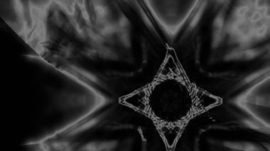 Fantezi kaotik renkli fraktal desen. Soyut Fraktal şekiller. 3D render resimde arka plan veya duvar kağıdı