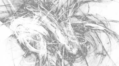 Fantezi kaotik renkli fraktal desen. Soyut Fraktal şekiller. 3D render resimde arka plan veya duvar kağıdı