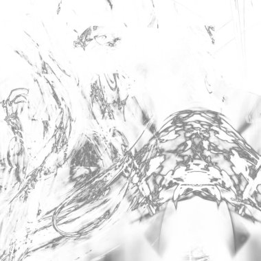 Fantezi kaotik renkli fraktal desen. Soyut Fraktal şekiller. 3D render resimde arka plan veya duvar kağıdı