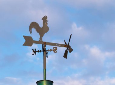 vane gökyüzü arka plan üzerinde